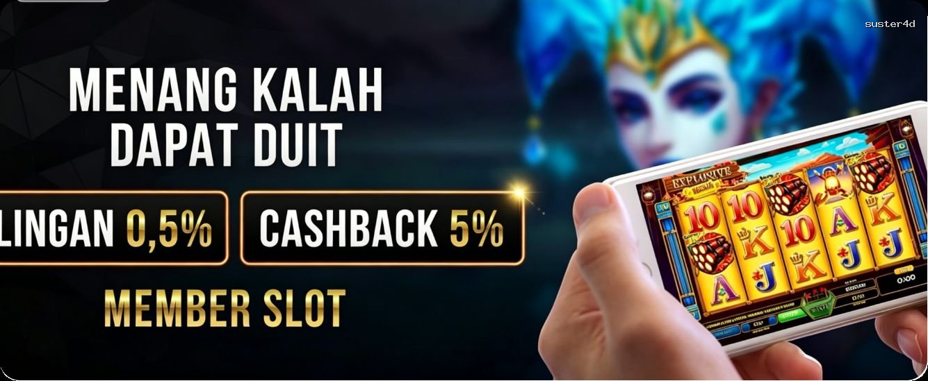 Main suster4djoker77rp Menang Jackpot Besar